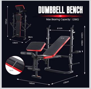 Banco Musculación Multifuncional Inclinable