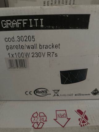 Applique da parete Graffiti