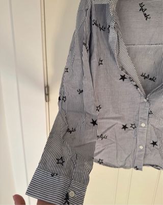 Camisa rayas y estrellas mujer