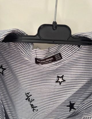 Camisa rayas y estrellas mujer