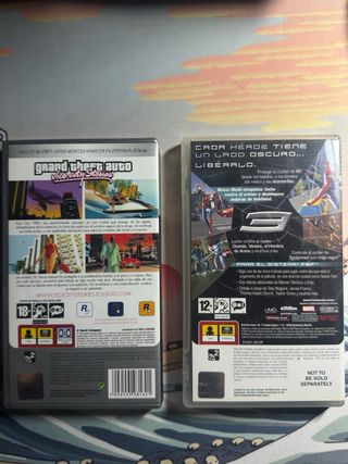 GTA Vice City e Spiderman 3 PSP