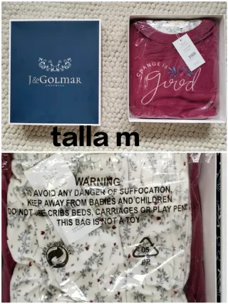 Pijama Javier Golmar Gris y Azul modelos a 20 €