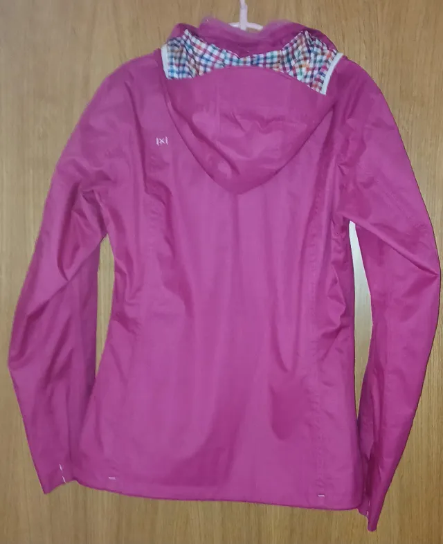 Chaqueta impermeable Quechua fucsia