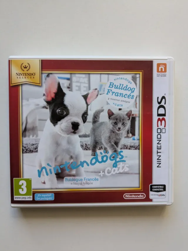 Nintendogs + Cats Bulldog Francés 3DS
