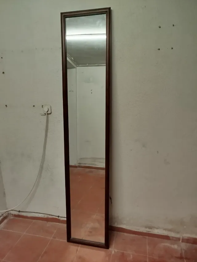 Espejo madera marron