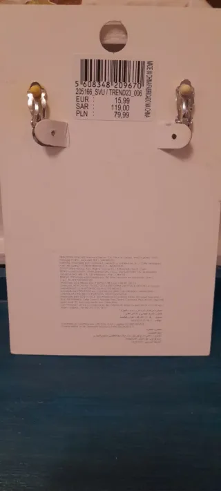 Pendientes Parfois Cuadrados Brillantes