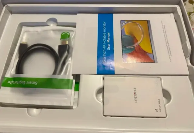 Monitor Portátil Uperfect 15.6 - 120Hz Negro/Gris