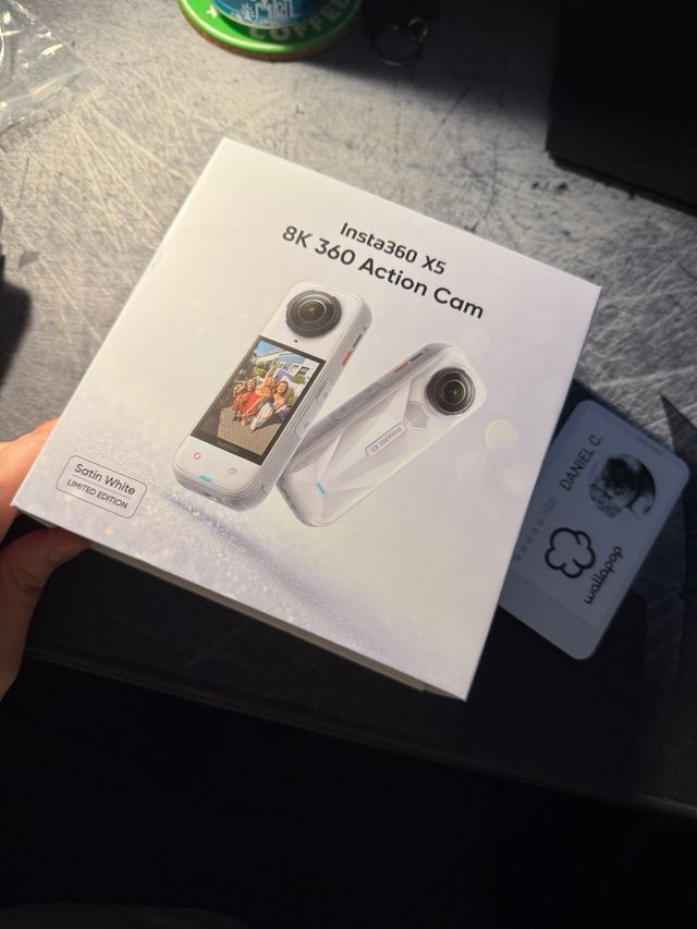Insta360 X5 Edizione Limitata Bianca, non attivata