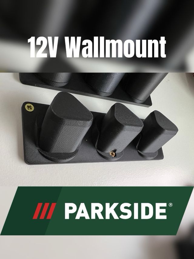 Soporte Pared Para Herramientas Parkside 12v