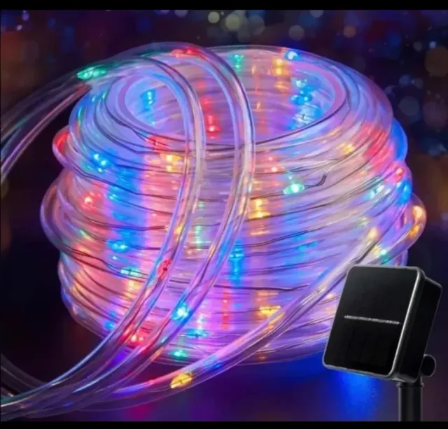 2 Ghirlande Solari LED 300 Luci per Natale