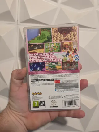 Caja Pokémon Perla Reluciente Nintendo Switch