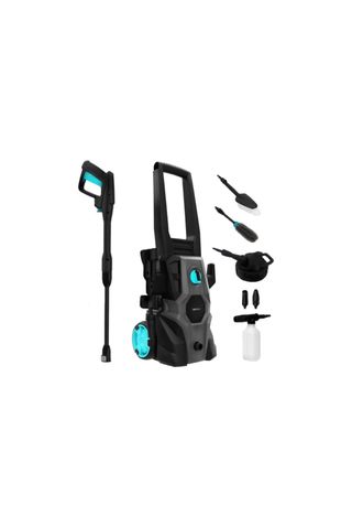 Hidrolimpiadora a presión con accesorios