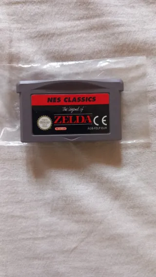 The Legend of Zelda NES Classics GBA con manuale