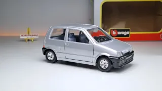Fiat Cinquecento maqueta escala 1:24 Bburago