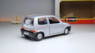 Fiat Cinquecento maqueta escala 1:24 Bburago
