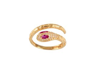 anillo oro 18k con piedra con circonita t. 20 (19,1 mm)