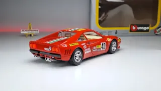 Ferrari GTO 1984 Rally maqueta 1:24 Bburago