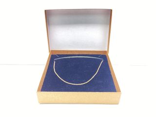 cadena oro 18k 31cm