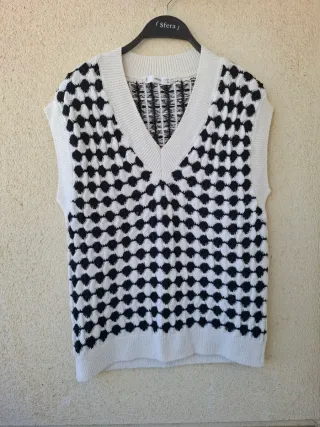 Chaleco de punto Mango