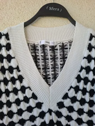 Chaleco de punto Mango