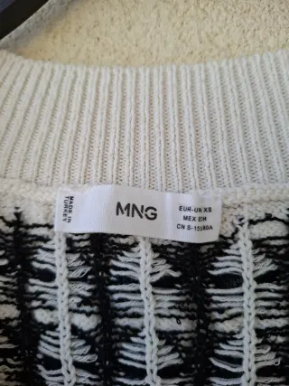 Chaleco de punto Mango