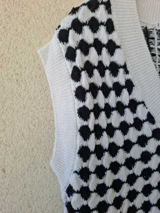 Chaleco de punto Mango