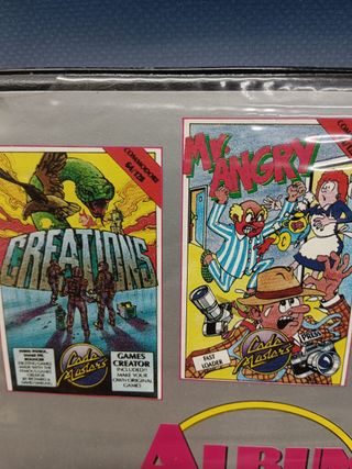 Videogiochi COMMODORE, ALBUM DE PLATINO, 6 CINTAS, CREATIONS, MR ANGRY, TERRA COGNITA e altro