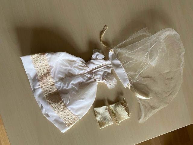 Abito da Comunione Lesly con velo e scarpe