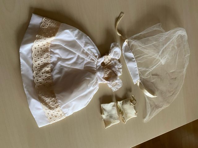 Abito da Comunione Lesly con velo e scarpe