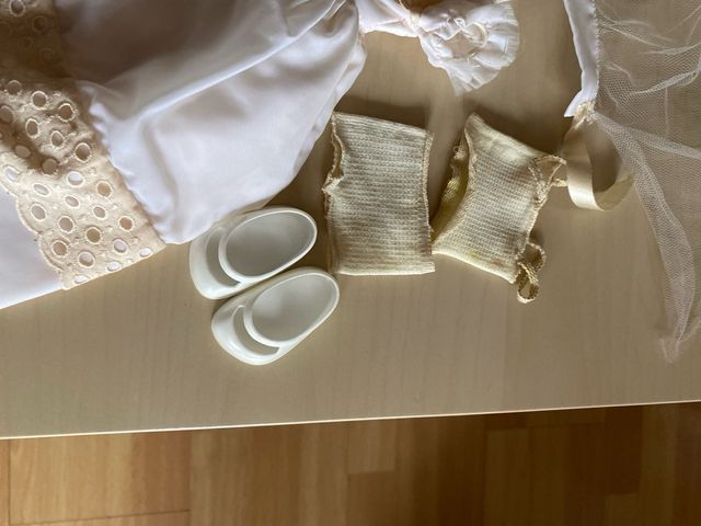 Abito da Comunione Lesly con velo e scarpe