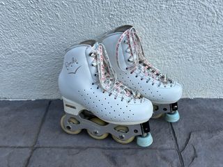 Patines Artísticos Rondo Blancos Talla 34