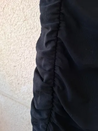 Vestido pliegues tirantes