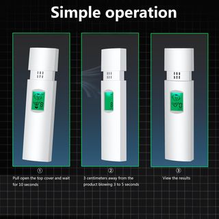 Detector Mal Aliento/Alcoholímetro Recargable