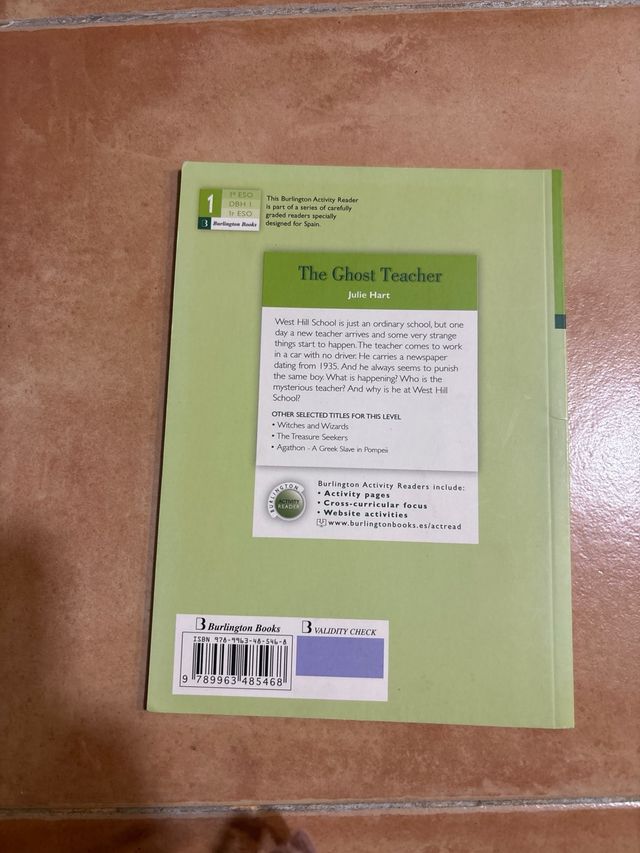 GHOST TEACHER BB-1 ESO ED.11 Burlington