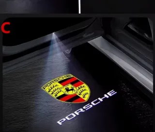 Luz Logo ESCUDO Porsche Capó/Puerta FUENGIROLA