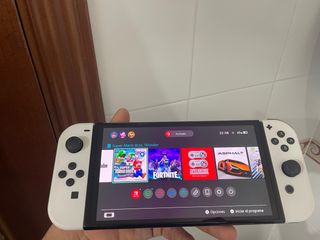 Nintendo Switch Blanca