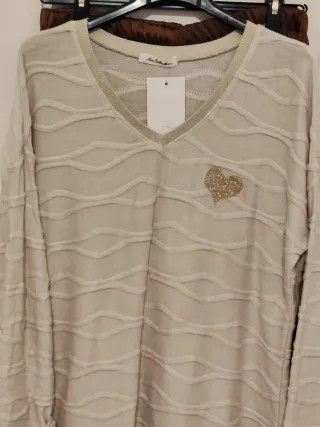 Conjunto pantalón y blusa rosa