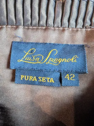 Abito Luisa Spagnoli 2 pezzi argento