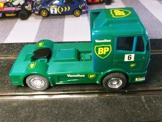 Lote coches Scalextric: Porsche, F1, Camión BP