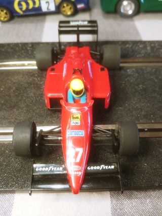 Lote coches Scalextric: Porsche, F1, Camión BP