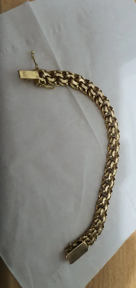Pulsera Oro Macizo 18k