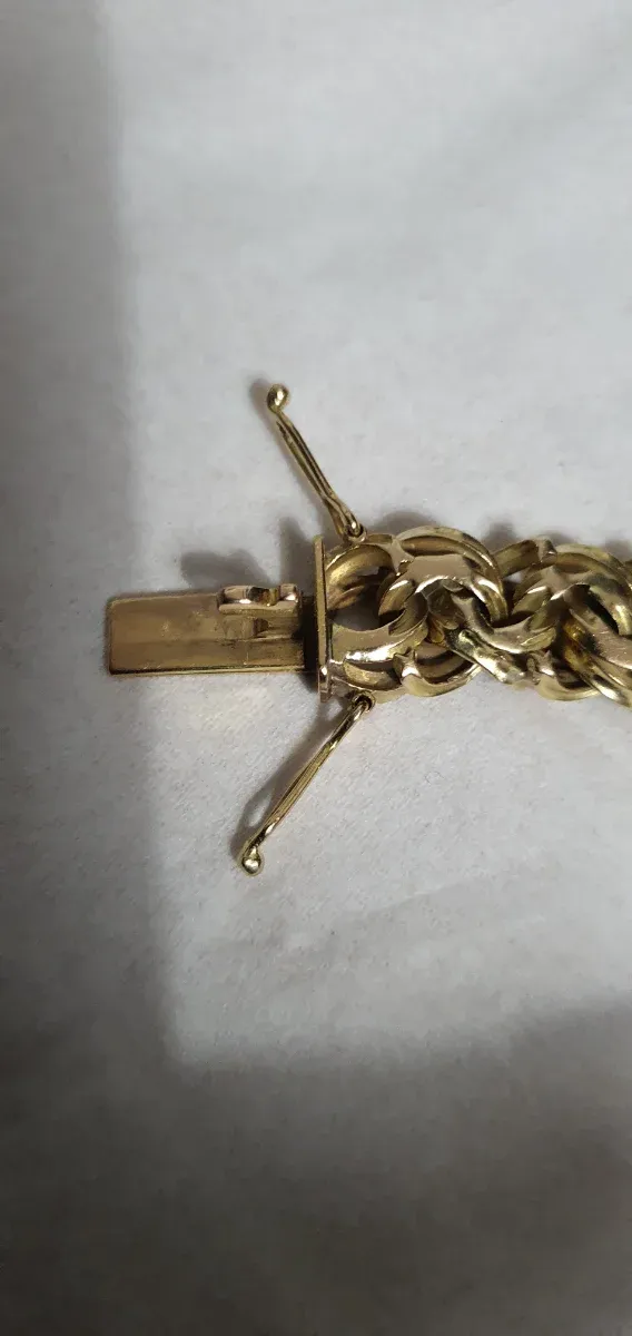 Pulsera Oro Macizo 18k