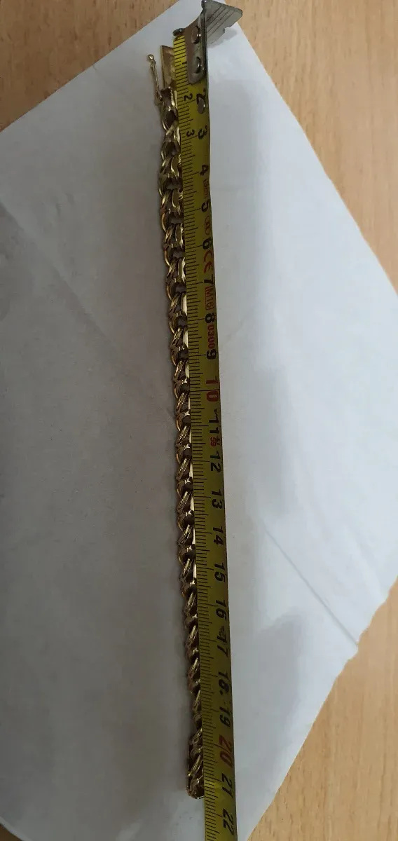 Pulsera Oro Macizo 18k