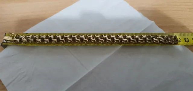 Pulsera Oro Macizo 18k