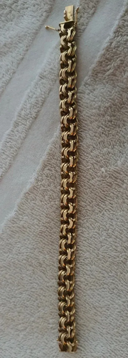 Pulsera Oro Macizo 18k