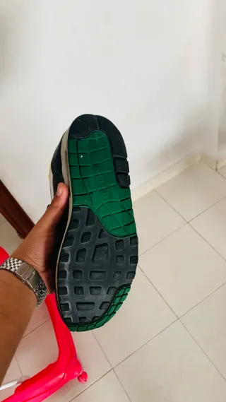 Zapatillas Nike Air Hombre Negro/Verde