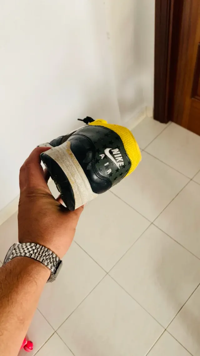 Zapatillas Nike Air Hombre Negro/Verde