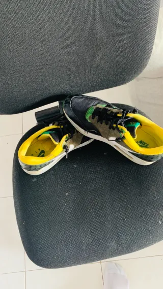 Zapatillas Nike Air Hombre Negro/Verde