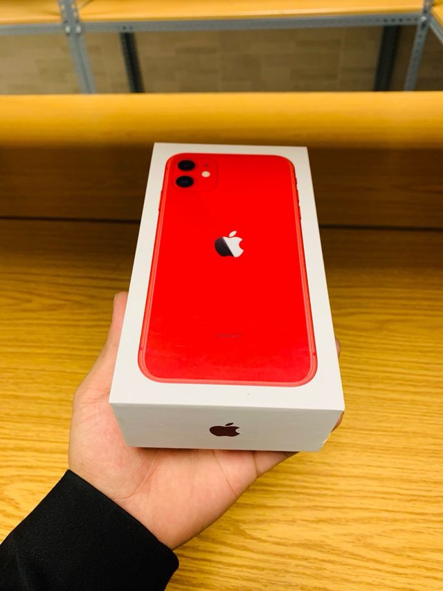 Scatola iPhone 11 Rosso