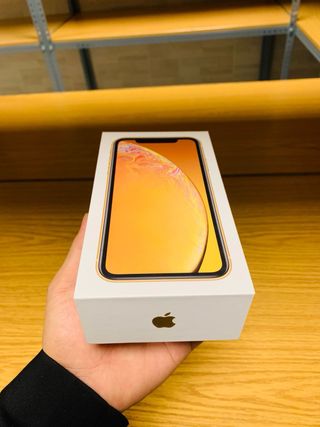 SCATOLA iPhone XR Giallo 64GB Scatola Originale